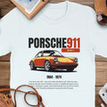 Vintage Porsche 911 Model F T-Shirt, Classic Sports Car Tee 1964-1974, Retro Car Enthusiast Gift, Iconic Car Graphic...