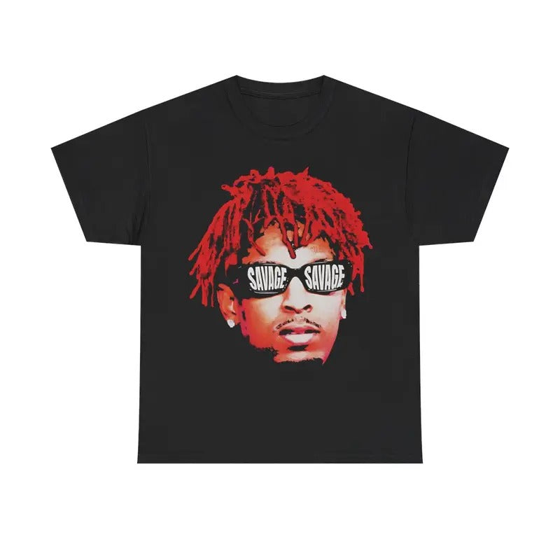 Vintage Rap Inspired Graphic Shirt, Hip Hop Rap Tee, 21 Y2K Tee Shirt, Retro Baller 90's Classic Casual Cotton Menswear...