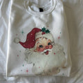 Vintage Santa Christmas Sweatshirt Vintage Comfy Christmas Sweatshirt Santa T-Shirts, Hoodie | PureTeeCo.com