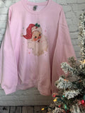 Vintage Santa Christmas Sweatshirt T-Shirts, Hoodie | PureTeeCo.com