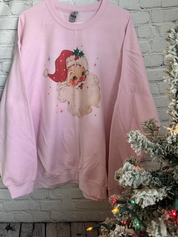 Vintage Santa Christmas Sweatshirt T-Shirts, Hoodie | PureTeeCo.com