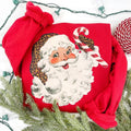 Vintage Santa Leopard Print Sweatshirt T-Shirts, Hoodie | PureTeeCo.com