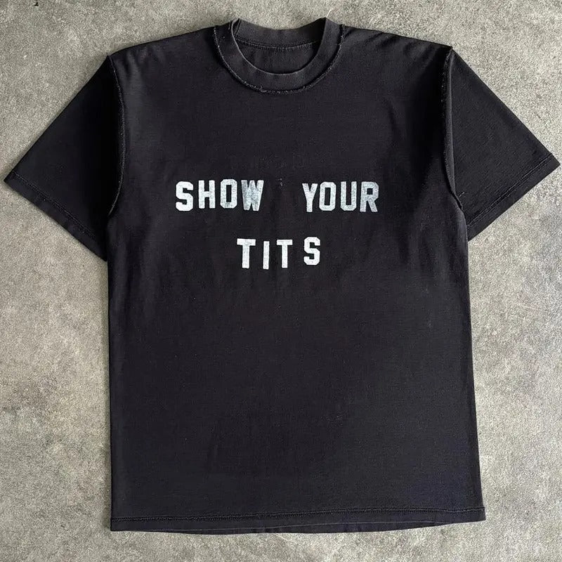 Vintage Show Your T T-Shirt, For Men, For Women, Unisex Style, 100% Cotton, Menswear Tops Hoodie, Sweatshirt | PureTeeCo.com