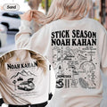 Vintage Stick Season Tour Double Side Sweatshirt T-Shirts, Hoodie | PureTeeCo.com