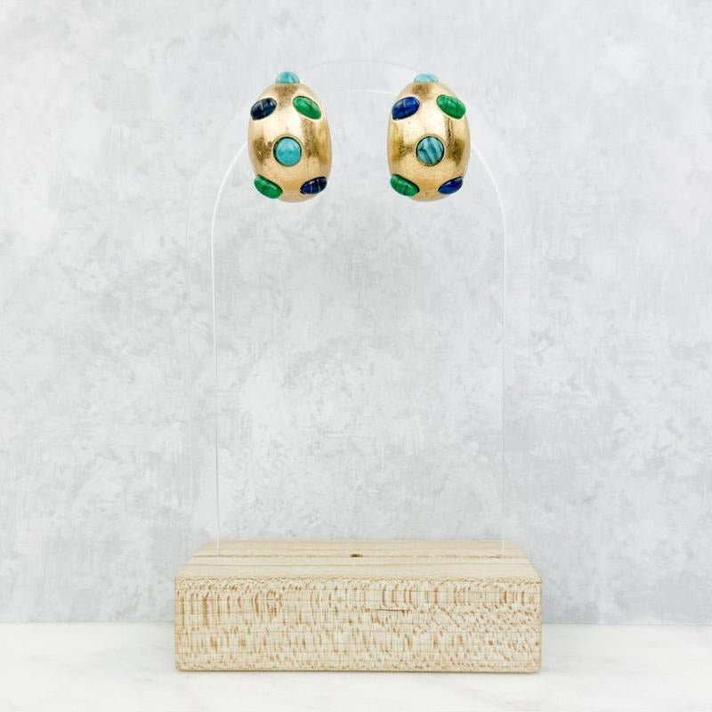 Vintage Stone Hoop Earrings T-Shirts, Hoodie, Sweatshirt | PureTeeCo.com