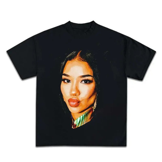 Vintage Style Jhené Aiko Face Shirt, Music Artist Graphic Tee