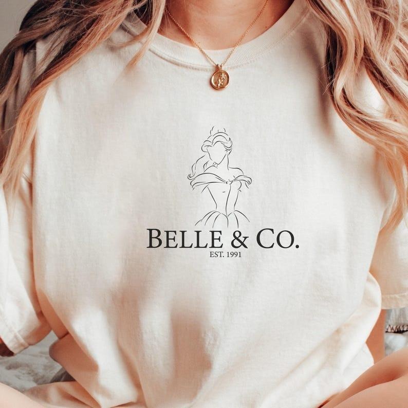 Vintage Tale As Old As Time Comfort Color T Shirt, Princess Reads Bookstyle{n002}2 Hoodie, Sweatshirt | PureTeeCo.com