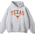 Vintage Texas Longhorns Hoodie-Sweatshirt, Retro Crewneck College Football Logo Sweatshirt, Texas College hoodies T-Shirts