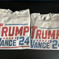 Vintage Trump Vance 2024 Sweatshirt T-Shirts, Hoodie | PureTeeCo.com