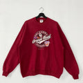 Vintage University Oklahoma Sweatshirt University Oklahoma Crewneck Oklahoma Sweater Pullover Oklahoma Sooners Print Logo...
