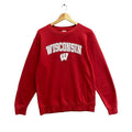 Vintage University Wisconsin Sweatshirt Wisconsin Crewneck Wisconsin Badgers Sweater Pullover Wisconsin Badgers Print...