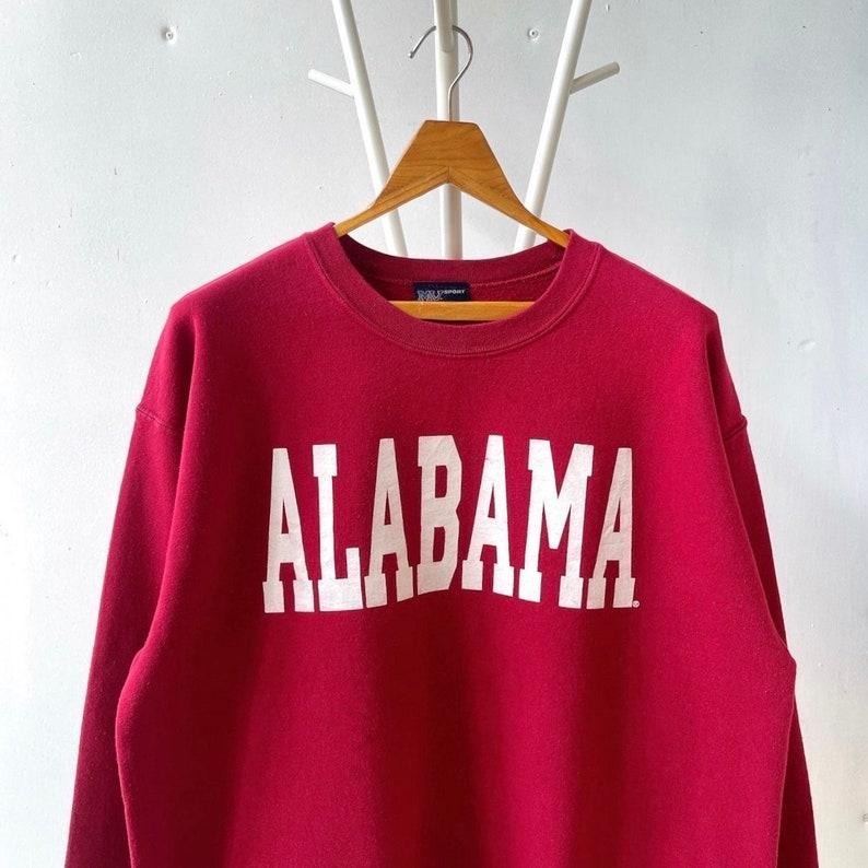 Vintage University of Alabama sweatshirt Cotton Menswear T-Shirts, Hoodie | PureTeeCo.com
