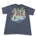 Vintage Y2k Alaska Hidden Wolves Howling Wolf Moon T-Shirt- Vintage y2k tshirt Streetwear Menswear Top Hoodie, Sweatshirt