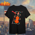 Violin Christmas Lights Stylish Shirt