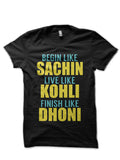 Virat Kohli Black T-Shirt Hoodie, Sweatshirt | PureTeeCo.com
