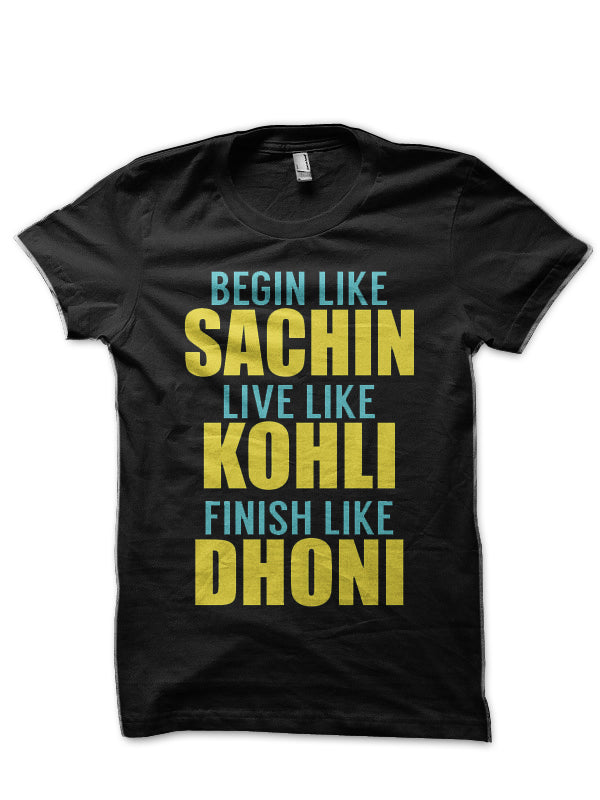 Virat Kohli Black T-Shirt Hoodie, Sweatshirt | PureTeeCo.com