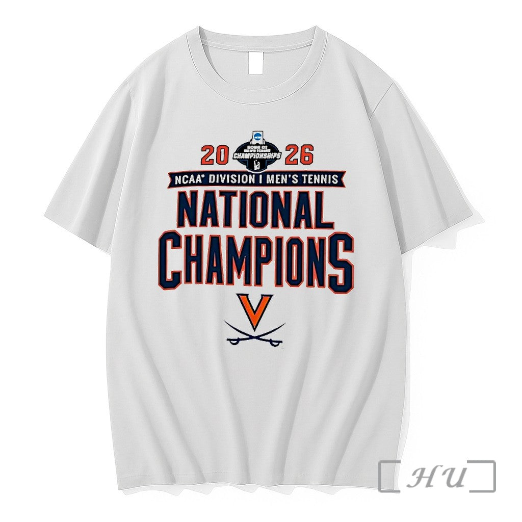 Virginia Cavaliers 2026 Ncaa Division I Mens Tennis National Champions Tshirts Sweater