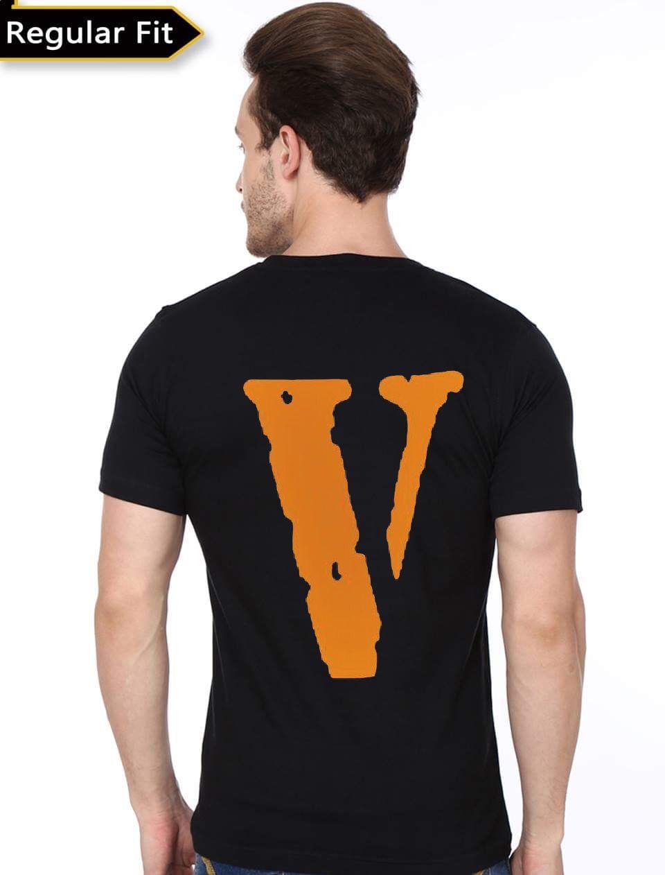 Vlone Logo Black T-Shirt Hoodie, Sweatshirt | PureTeeCo.com