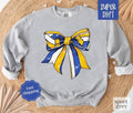 Volleyball Bow Sweatshirt, Game Day Volleyball Crewneck, Womens Sweatshirt, Fall Sweater T-Shirts, Hoodie | PureTeeCo.com