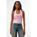 Von Dutch Women's Logo Halter Top T-Shirts, Hoodie, Sweatshirt | PureTeeCo.com