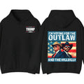 Voting For The Outlaw And The Hillbilly 2024 Election Hoodie, Trum Vance 2024 Pullover Hoodie, Gift for Men and Women...