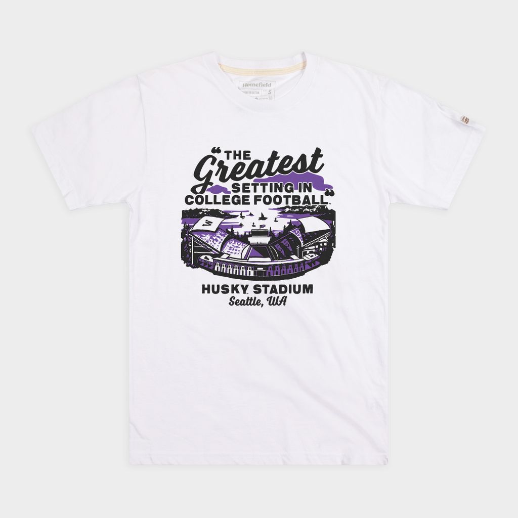 ‚ÄúThe Greatest Setting in College Football‚Äù Husky Stadium Tee Style001 Hoodie, Sweatshirt | PureTeeCo.com
