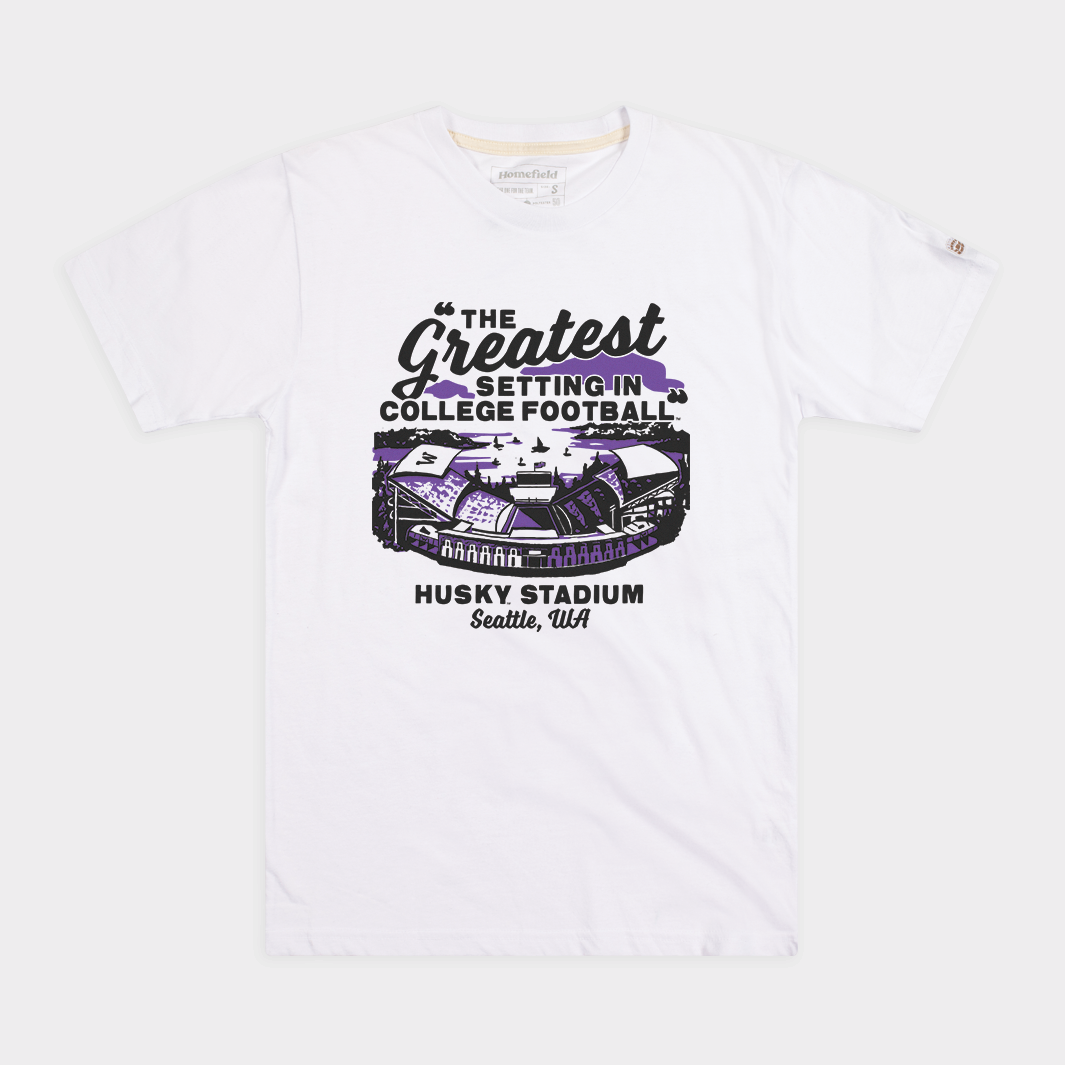 ‚ÄúThe Greatest Setting in College Football‚Äù Husky Stadium Tee Style001 Hoodie, Sweatshirt | PureTeeCo.com