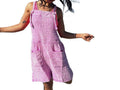WASHED DOUBLE GAUZE ELASTIC WAIST ROMPER T-Shirts, Hoodie, Sweatshirt | PureTeeCo.com