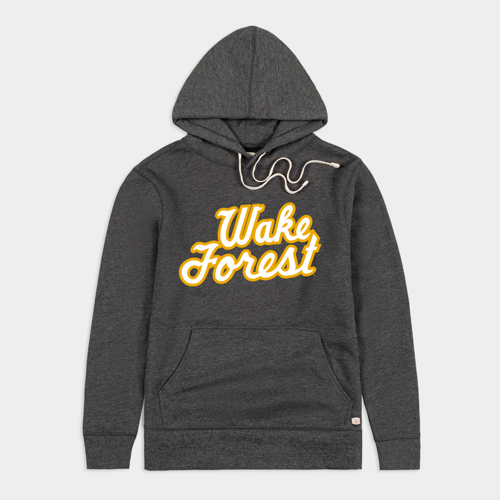 Wake Forest Script Hoodie T-Shirts, Sweatshirt | PureTeeCo.com (Image 1)