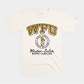Wake Forest Vintage "WFU" Tee Hoodie, Sweatshirt | PureTeeCo.com (Image 1)