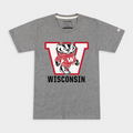 Vintage Bucky Badger Wisconsin Tee Style001 Hoodie, Sweatshirt | PureTeeCo.com