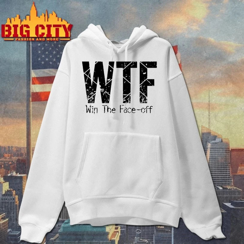 WTF Win The Face Off Hockey shirt