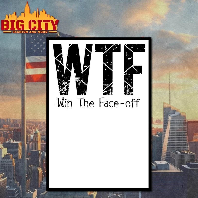WTF Win The Face Off Hockey shirt
