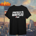 Waffle House Santa Stop Here For Waffles Christmas Shirt
