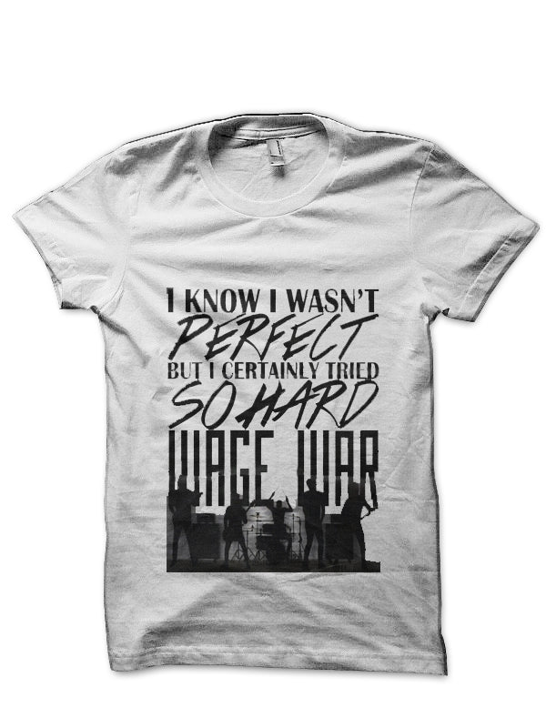 Wage War Band White T-Shirt Hoodie, Sweatshirt | PureTeeCo.com