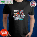 Wahooo fish cowboy hat ride Off-road car shirt