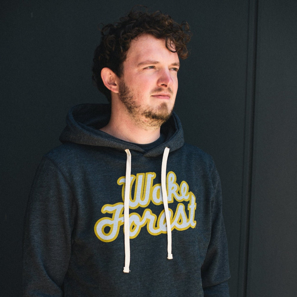 Wake Forest Script Hoodie T-Shirts, Sweatshirt | PureTeeCo.com (Image 2)