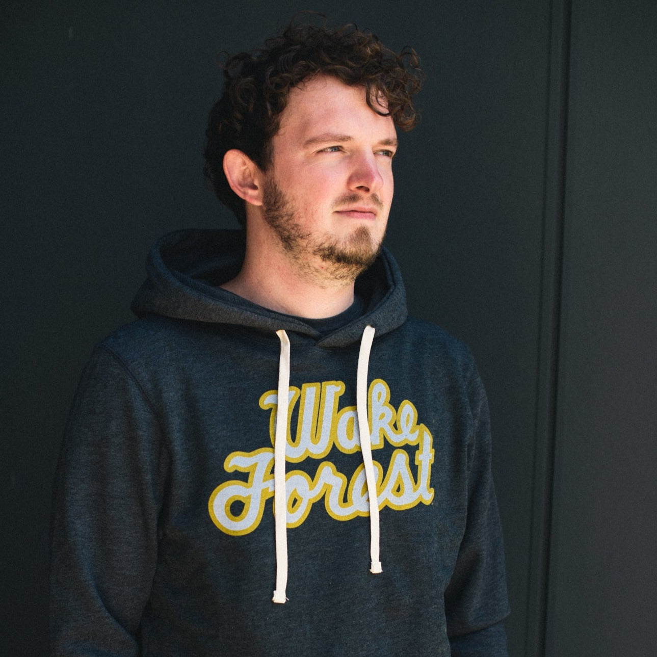 Wake Forest Script Hoodie T-Shirts, Sweatshirt | PureTeeCo.com (Image 2)