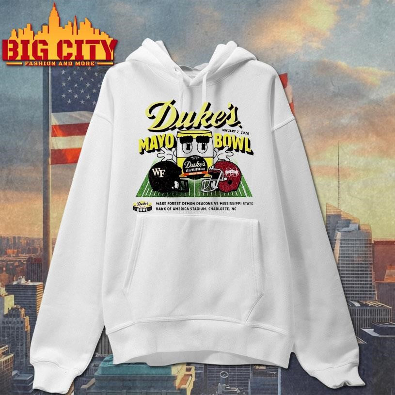 Wake Forest Demon Deacons vs Mississippi State Bulldogs Duke’s Mayo Bowl On January 2 2026 Shirt