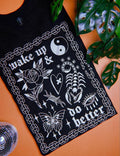 Wake Up & Do Better Unisex Shirt designed by Jade Quail graphic occasion Menswear Top Hoodie, Sweatshirt | PureTeeCo.com
