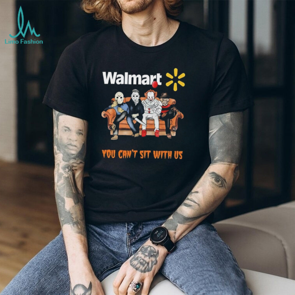 Walmart You Can’t Sit With Us Horror Movie Halloween 2026 T Shirt