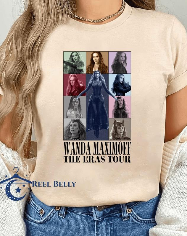 Wanda Maximoff T Shirt Hoodie, Sweatshirt | PureTeeCo.com