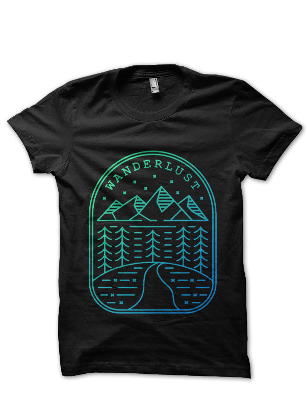 Wanderlust T-Shirt Style005 Hoodie, Sweatshirt | PureTeeCo.com