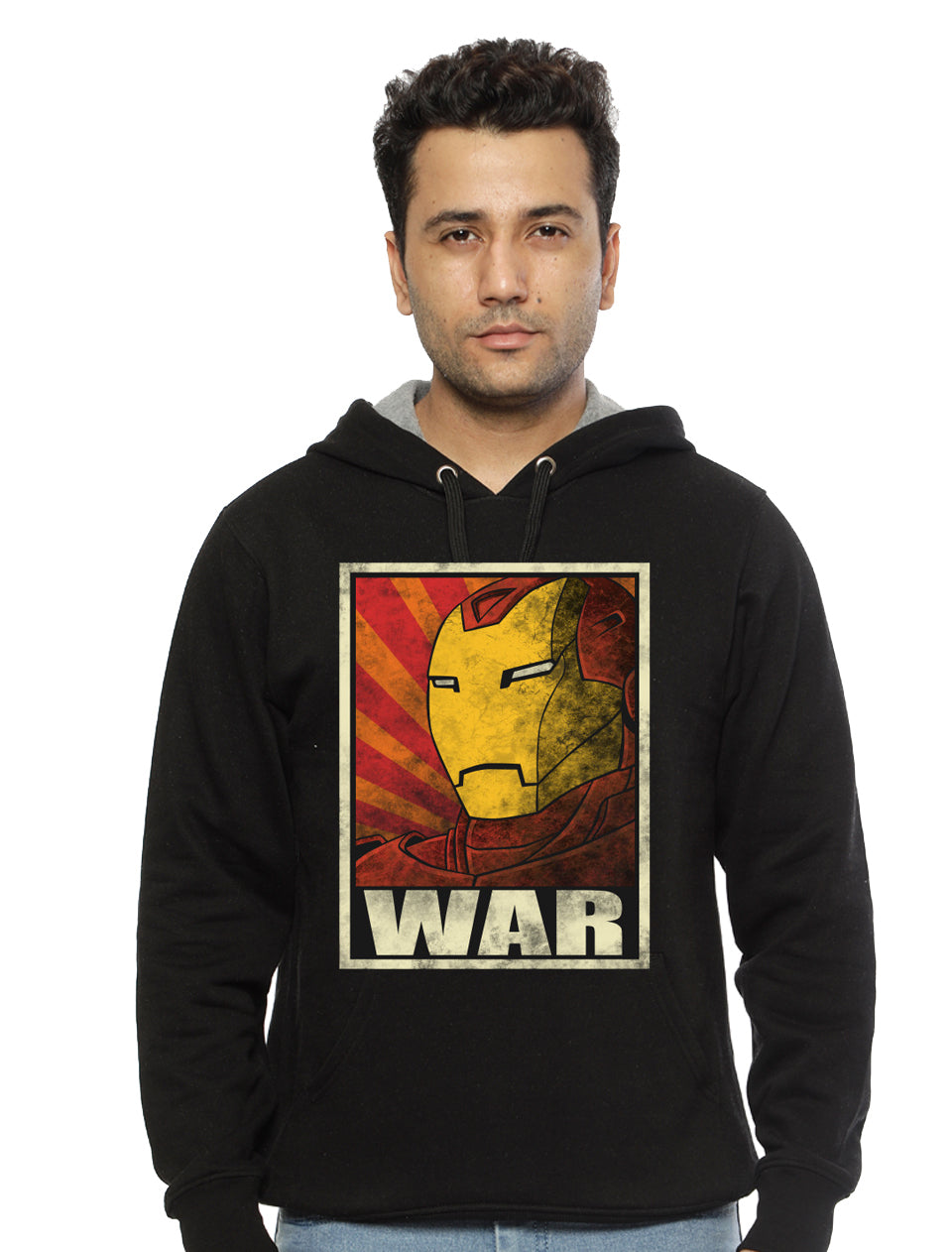 War Red Black Hoodie T-Shirts, Sweatshirt | PureTeeCo.com