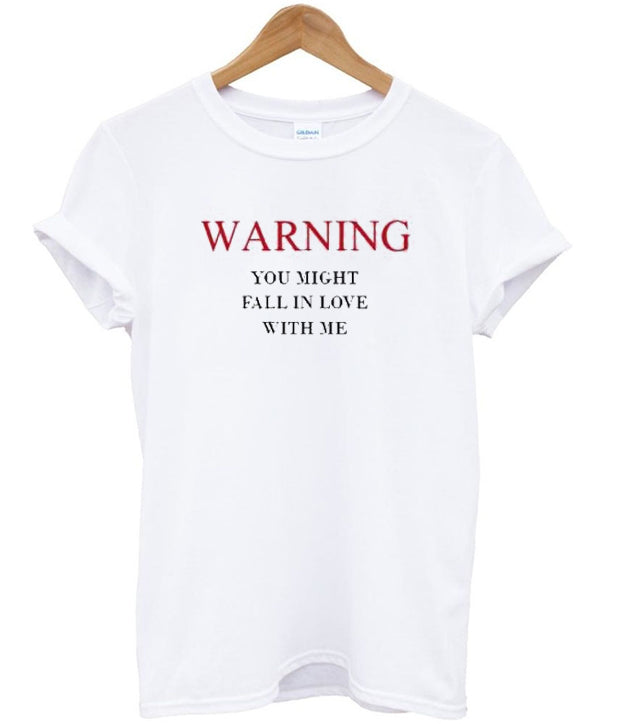 Warning You Might Fall In Love With Me T Shirt Hoodie, Sweatshirt | PureTeeCo.com