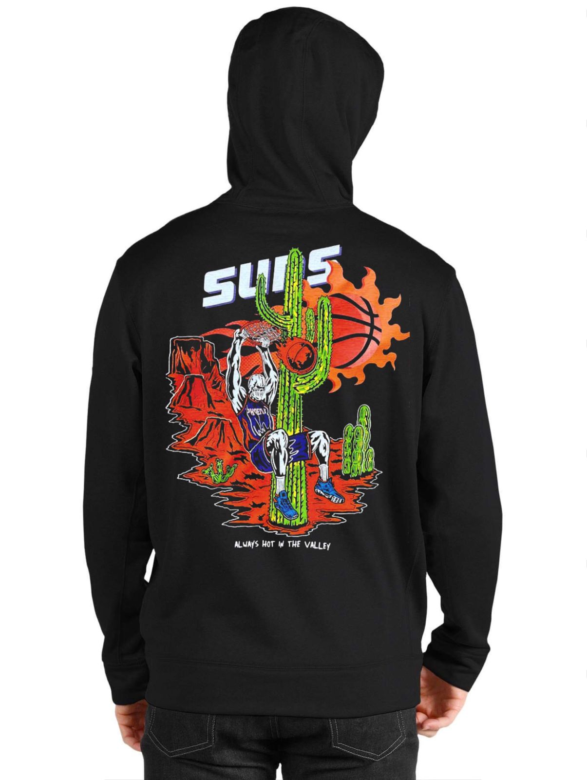 Warren Lotas Warren Lotas Phoenix Suns Cactus Hoodie T-Shirts, Sweatshirt | PureTeeCo.com