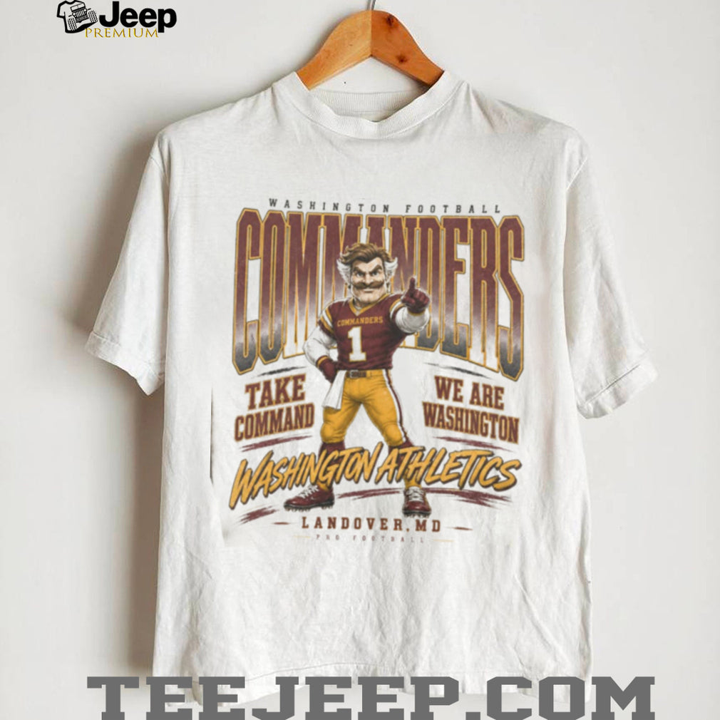 Washington Football Mascot Take Command Vintage Shirt