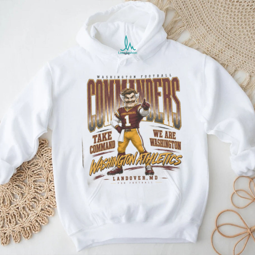 Washington Football Mascot Take Command Vintage Shirt