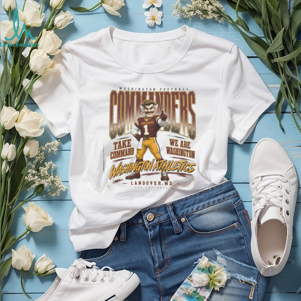 Washington Football Mascot Take Command Vintage Shirt