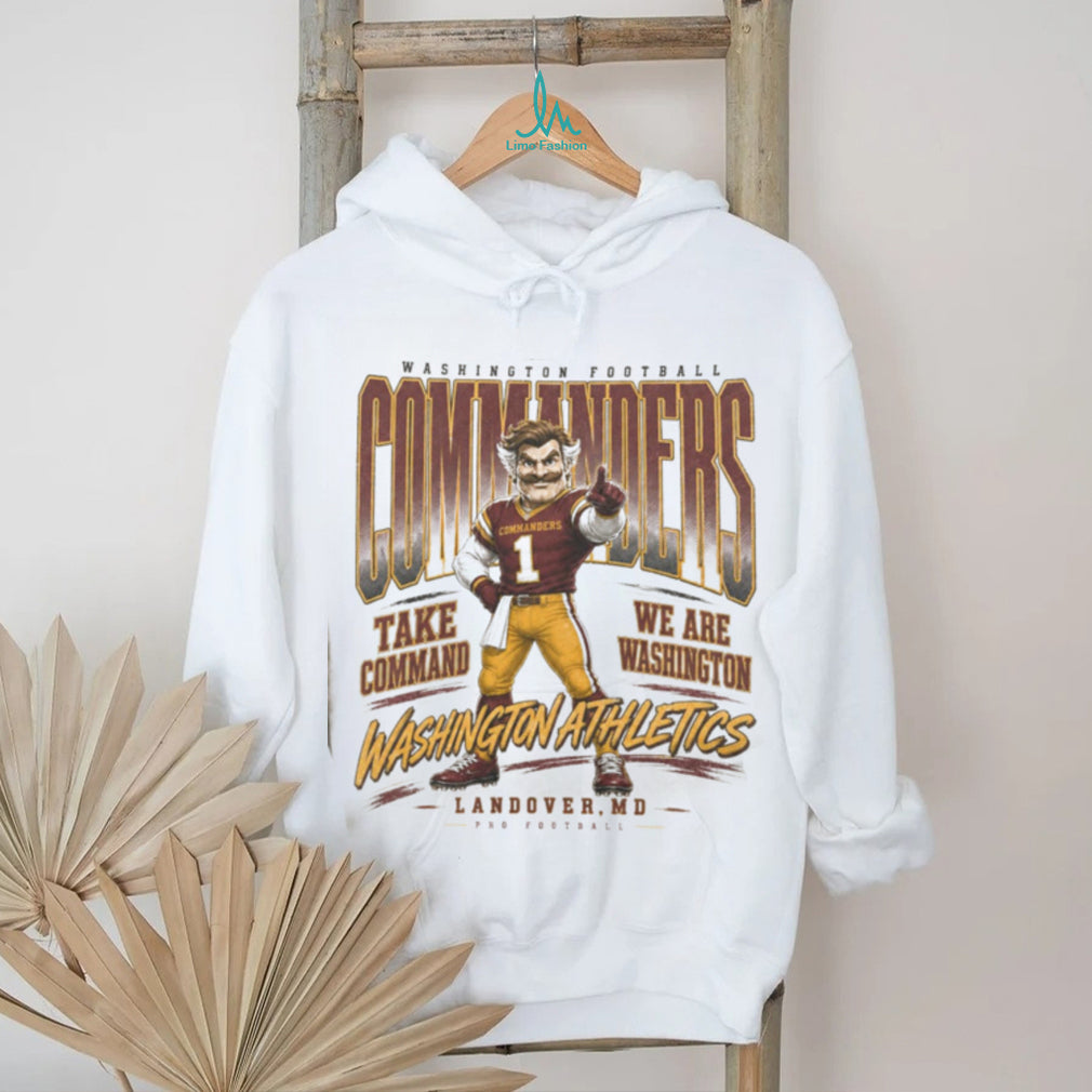 Washington Football Mascot Take Command Vintage Shirt